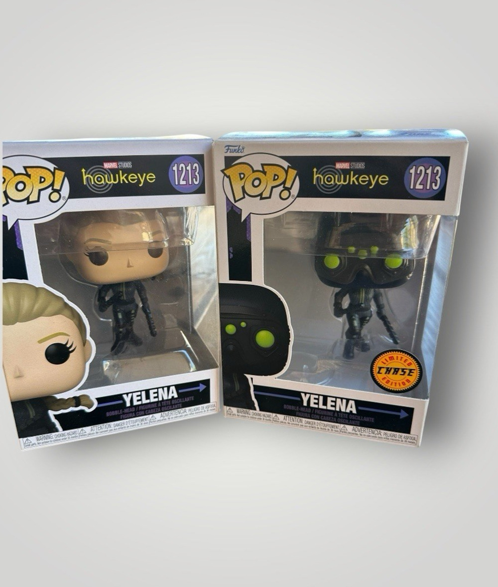 Funko Pop Hawkeye Yelena Belova 2-Pack #1213 Chase Marvel Exclusive
